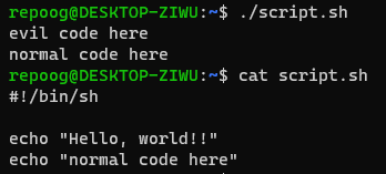 Security cat command Security cat command